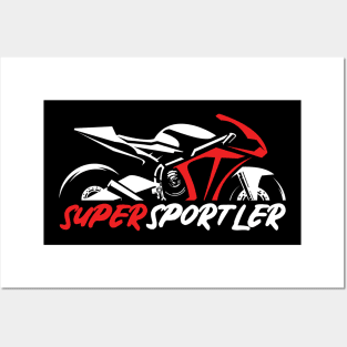 SuperSportler Black-Red Posters and Art